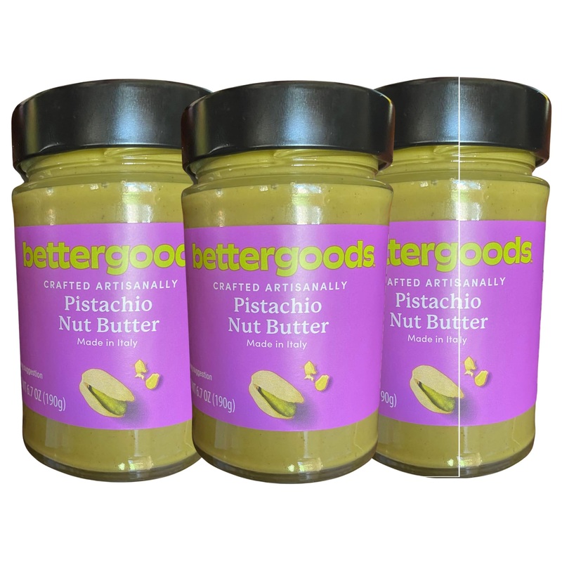 Bettergoods Artisan Crafted Pistachio Nut Butter Spread 6.5Oz (3)
