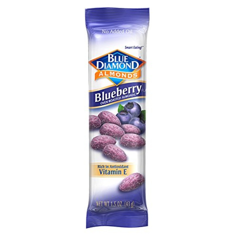Blue Diamond Almonds, Oven Roasted Blueberry, 1.5 Ounce (Pack Of 12)