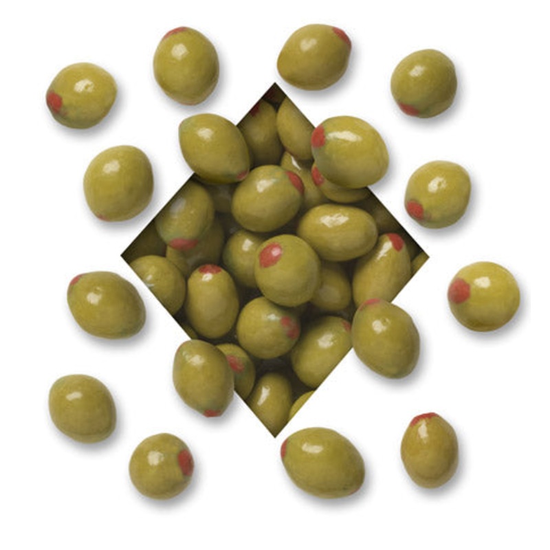 Koppers Pimento Olives Chocolate Covered Almonds 5lb Bag
