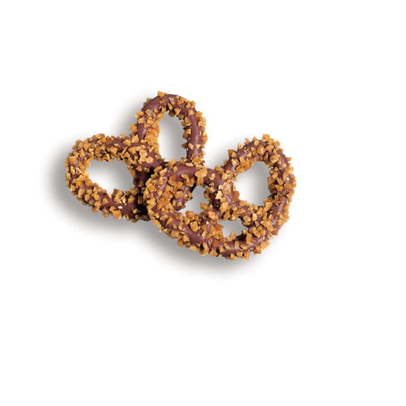 Asher Milk Gourmet Pretzel with Toffee 6lb *Fragile Item*