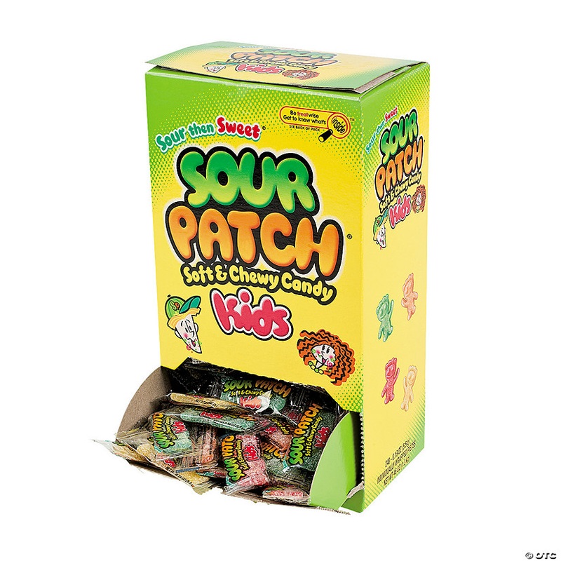 Chewy Sour Patch Kids Candies - 240 Pc. Assorted Flavors
