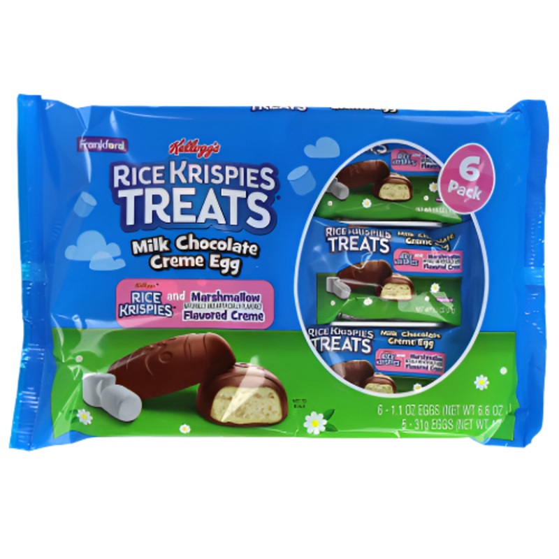 Frankford Kellogg's Rice Krispies Treats Creme Egg 6 count 6.6 oz.