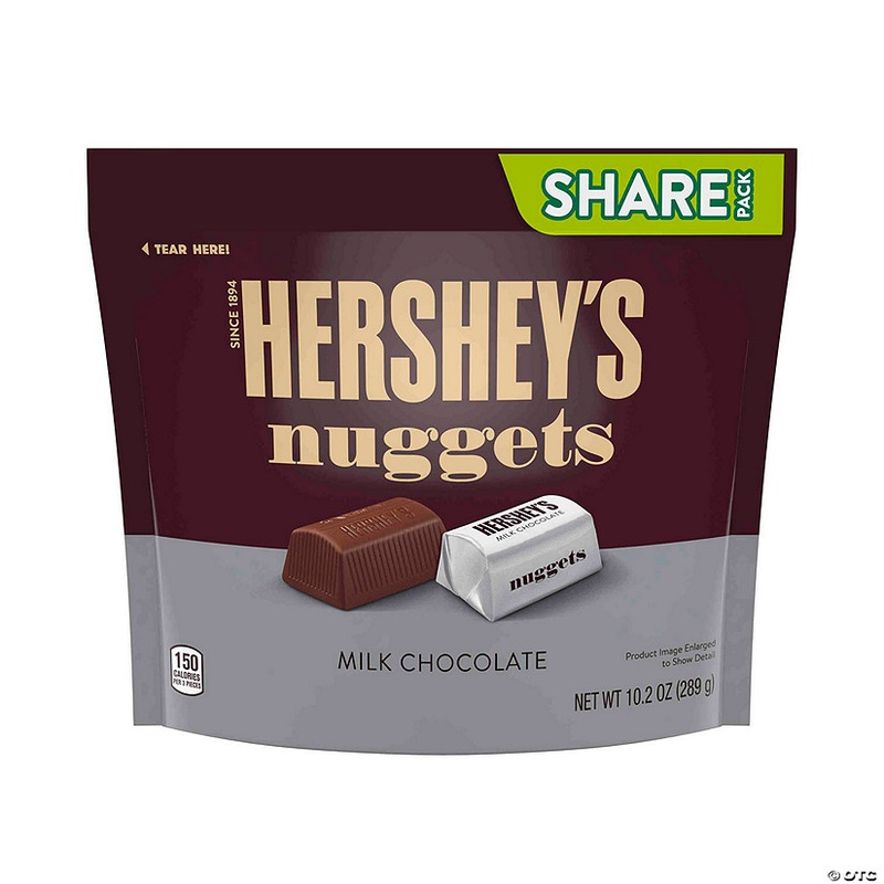 HERSHEY'S NUGGETS Milk Chocolate Candy, 10.2 oz, 3 Pack