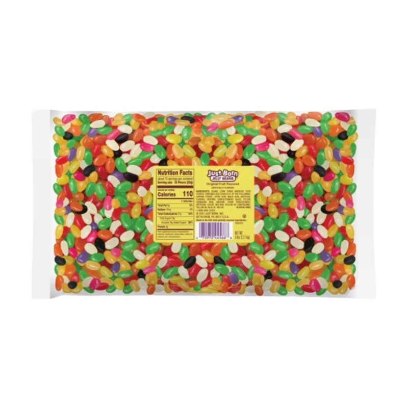 Just Born Original Fruit Jelly Beans 5 lb. Bulk Bag