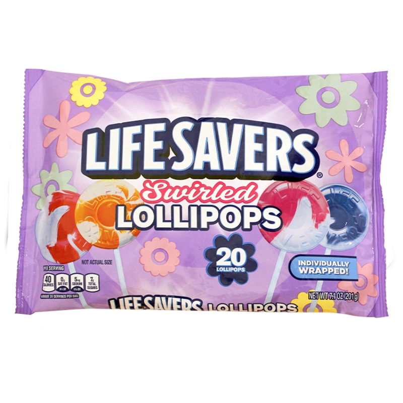 LifeSavers Swirled Lollipops 20 count 7.1 oz. Bag