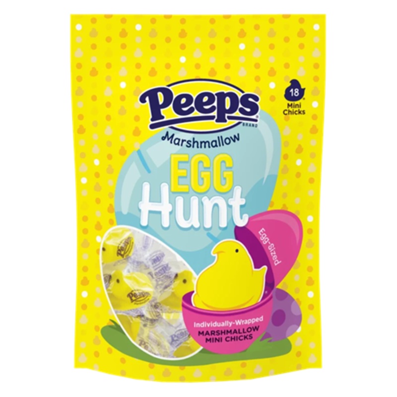 Peeps Egg Hunt 18 Count Individually Wrapped 3.17 oz. Bag