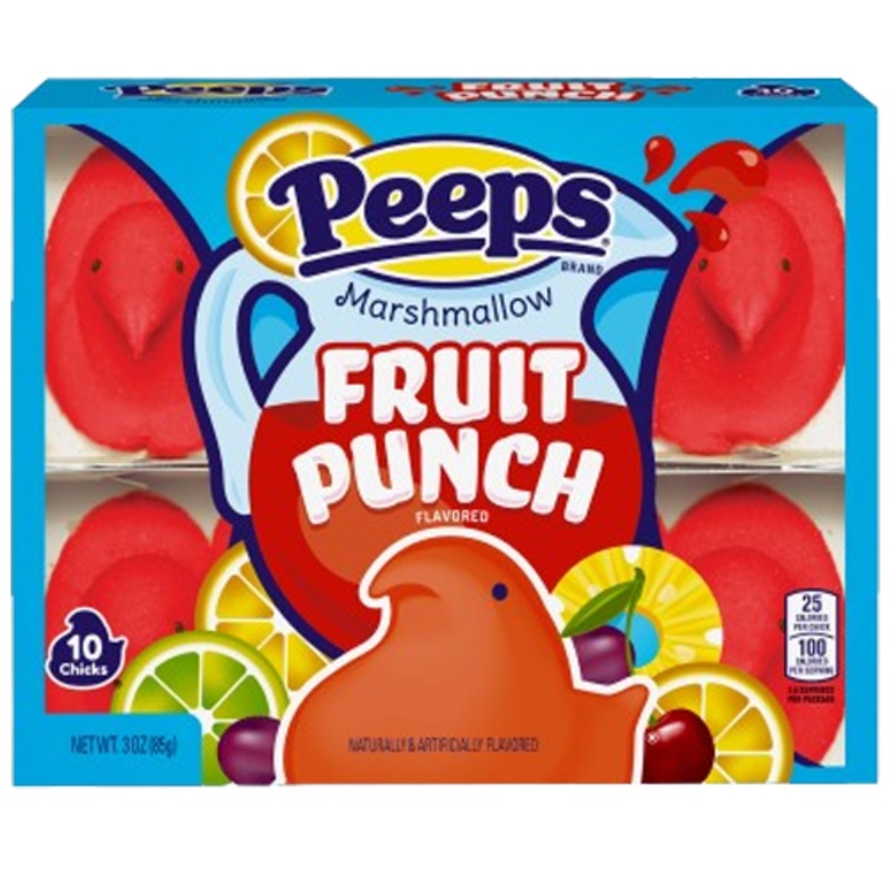 Peeps Fruit Punch Marshmallow Chicks