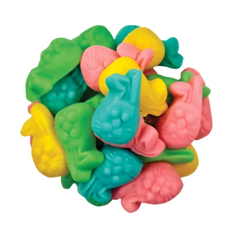 Vidal Gummi Bunnies 4.4 lb. Bulk Bag