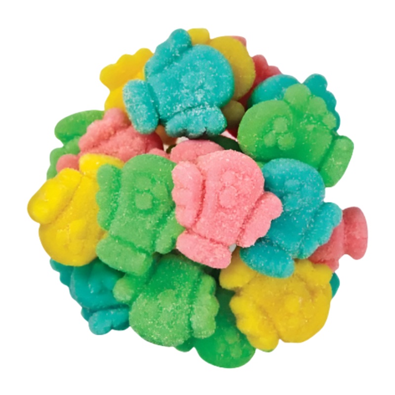 Vidal Sugared Gummi Chicks 4.4 lb. Bulk Bag