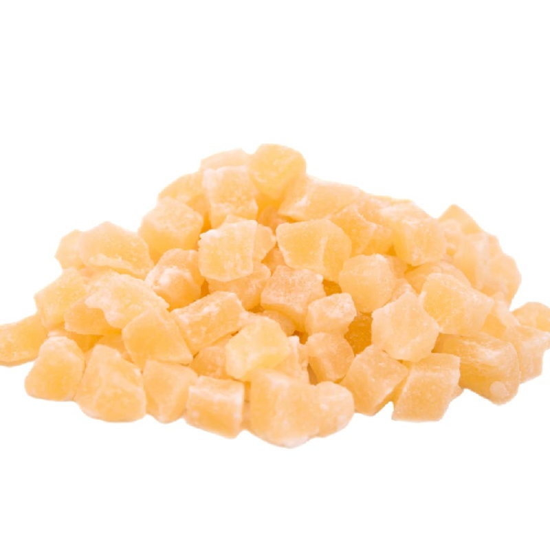 Gerbs Dried Pineapple Cubes 4 Lbs. | Freshly Dehydrated Resealable Bulk Bag | Top Food Allergy Free | Sulfur Dioxide Free Diced