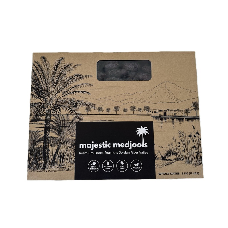 Majestic Medjools: Premium Dates From The Jordan River Valley (5Kg)