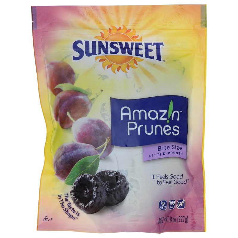 Sunsweet, Prunes Bite Sz Pitted, 8 Ounce