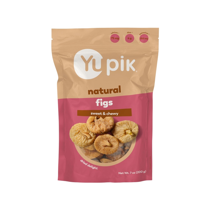 Yupik Lerida Figs, 7 Oz, Gluten-Free, Kosher, Natural Dried Fruits, No Sulphites, Unsweetened, Healthy Snacks