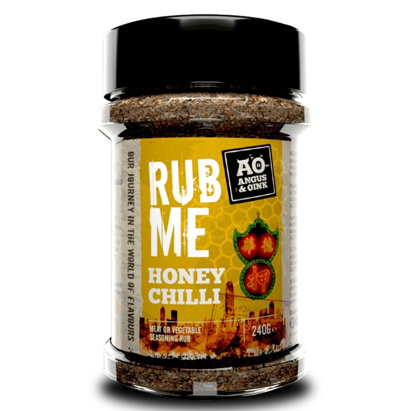 Angus & Oink | Honey Chilli Seasoning | Sweet & Spicy | Perfect For Chicken & Pork | Authentic Chinese Flavour | Gluten-Free & V