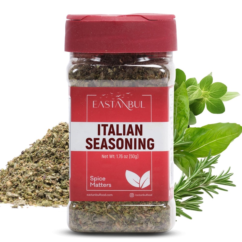 Eastanbul Italian Seasoning, 1.76Oz, Italian Seasoning Blend, Herbs Mix, Spices Medley, Gourmet Spice, Dry Dressing Mix, Perfect