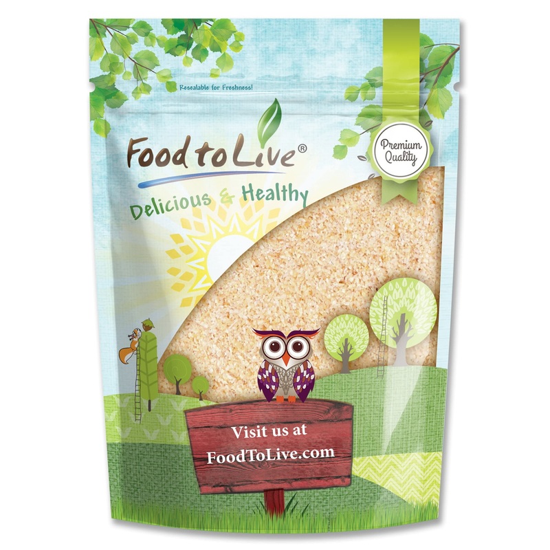 Food To Live - Granulated Garlic, 3 Pounds - Dried Coarse Garlic Granules, Raw, Vegan, Bulk Spice. High In Vitamin B, Dietary Fi