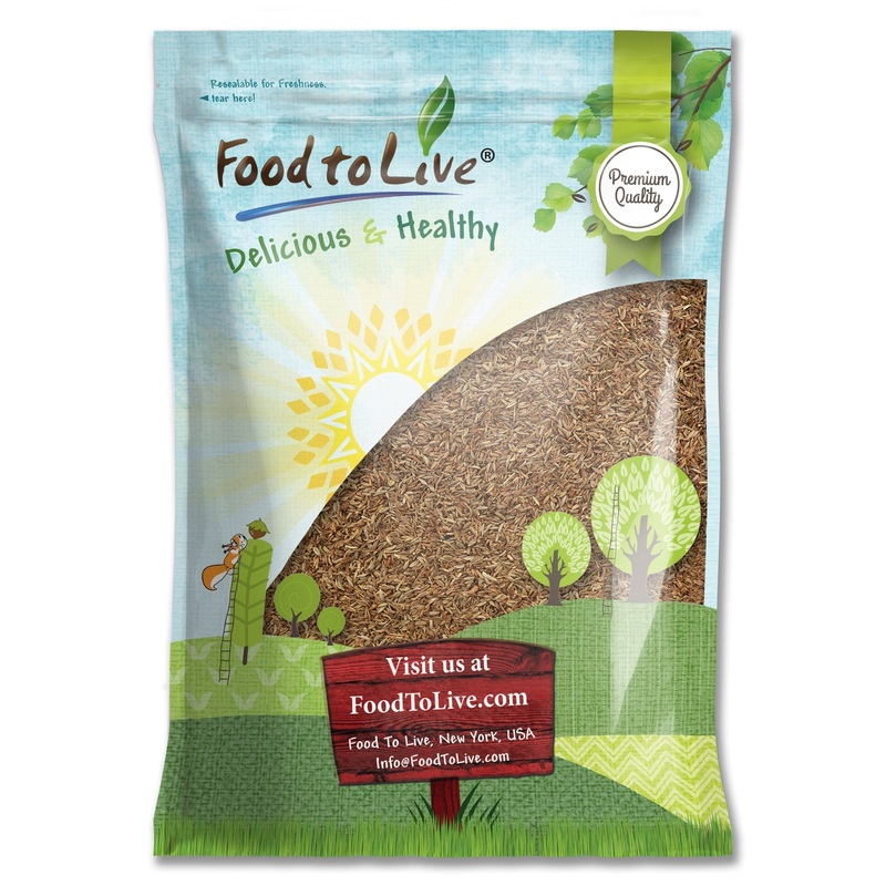 Food To Live - Whole Cumin Seeds, 5 Pound Jeera Seeds, Vegan, Kosher, Bulk Fragrant Spice. High In Iron, Magnesium, Fiber. Pairs