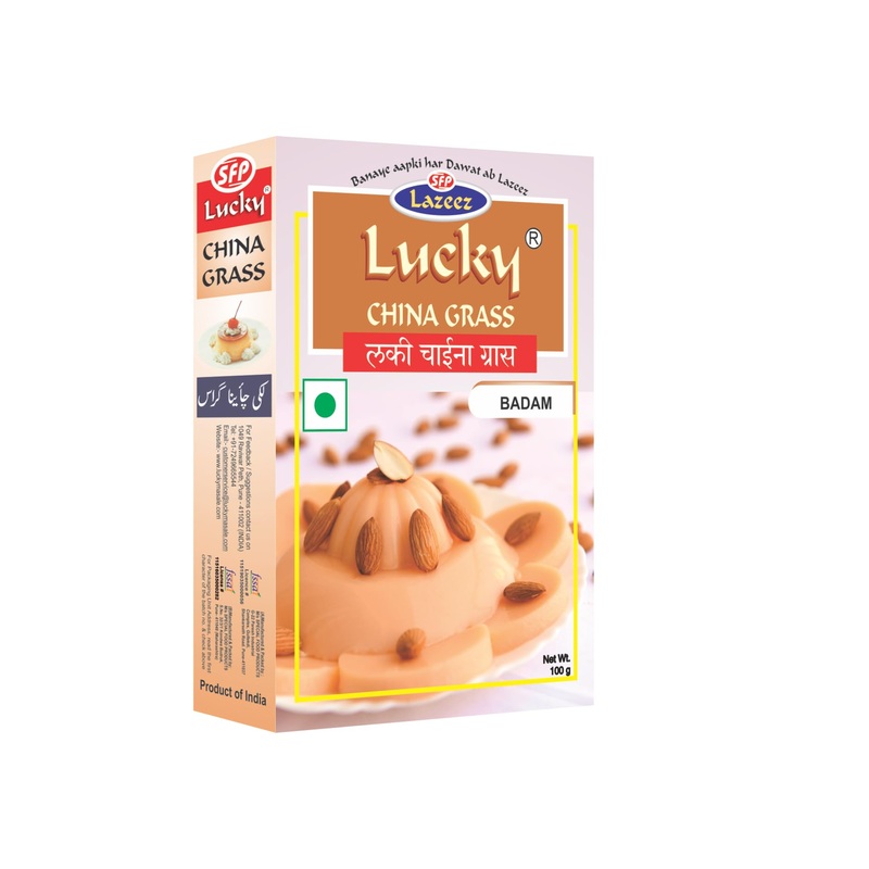 Lucky China Grass Flavors (Badaam)