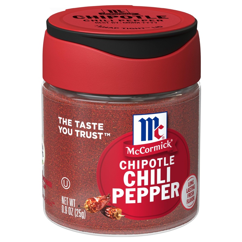 Mccormick Chipotle Chili Pepper, 0.9 Oz (Pack Of 6)