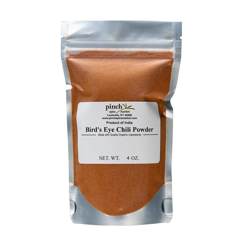 Pinch Spice Market Organic Bird's Eye Chili Powder - Fair Trade African Chili, 4 oz - Spicy Seasoning for Cooking and Baking