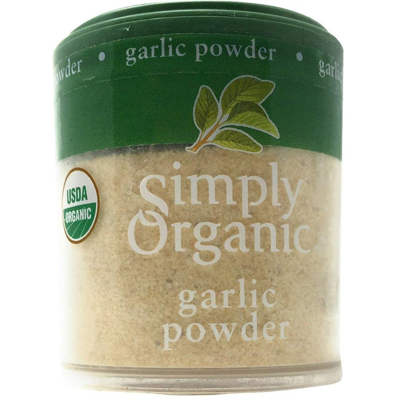 Simply Organic Garlic Powder, Certified Organic | 0.92 Oz | Pack Of 2 | Allium Sativum L.