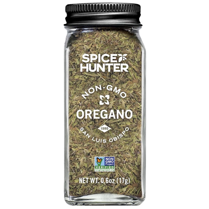 Spice Hunter The Oregano Mediterranean Leaves 0.60Z, Oregano Mediterranean Leaves, 0.600 Oz (Pack Of 6)