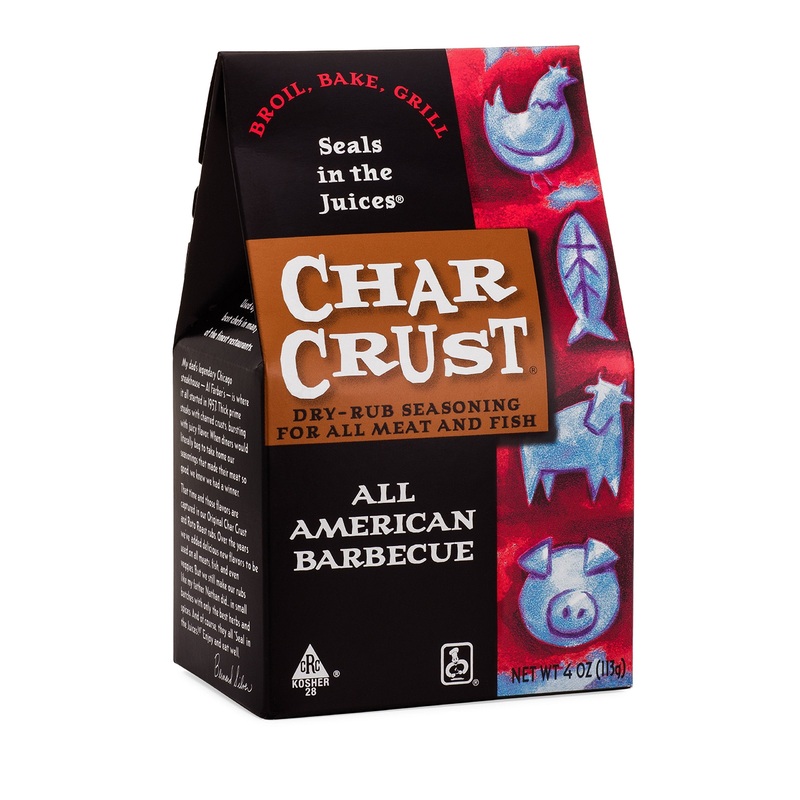 Char Crust Dry-Rub Seasoning, All American Bbq, 4-Ounce (Pack Of 1)
