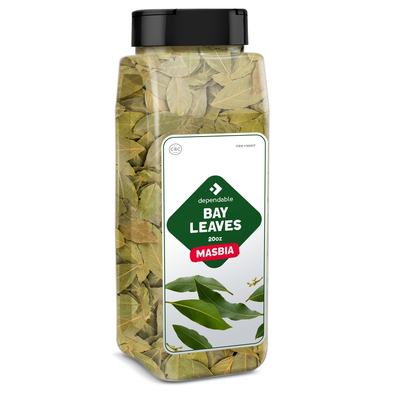 Dependable Foods Bay Leaves - 2 Oz. Jar - 100% Natural, Non-Gmo, Salt-Free | Kosher, Allergen-Free | Natures Aroma