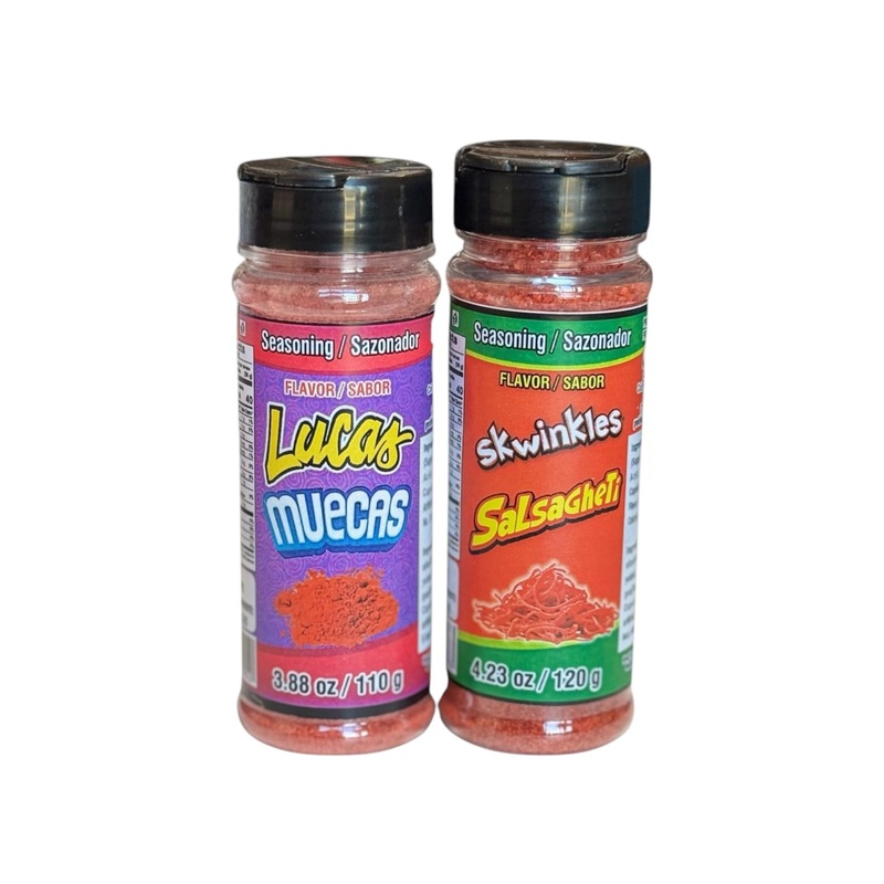 Flaming Hott Flavored Chili Powder Pack Of 2 Hott Flaming (2, Skwinkles & Lucas)