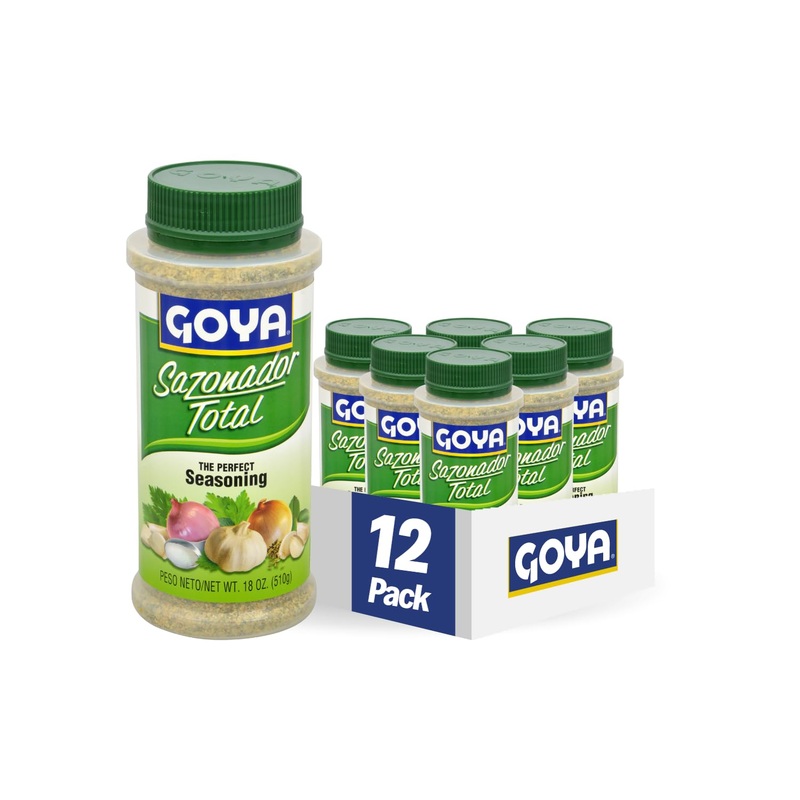 Goya Foods Sazonador Total Seasoning, 18 Ounce (Pack Of 12)