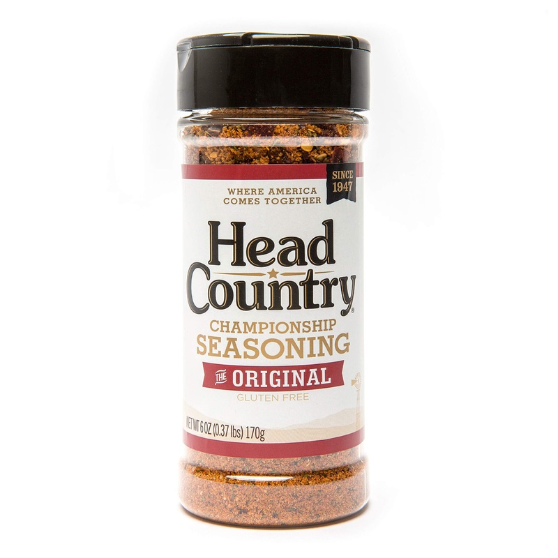 Head Country Bar-B-Q Championship Seasoning, Original Gluten Free All-Purpose Barbecue Seasoning Bold & Herbal Dry Spice Rub To