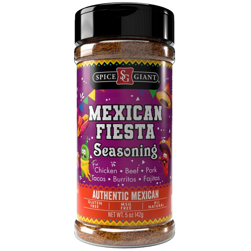 Mexican Fiesta Seasoning 5 Oz | Mexican Spice | All Purpose, Chicken, Beef, Pork, Seafood & More Seasoning | Tacos | Burritos |