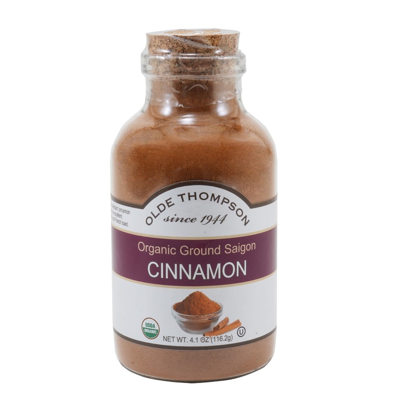 Olde Thompson Organic Saigon Cinnamon, 4.1 Ounce