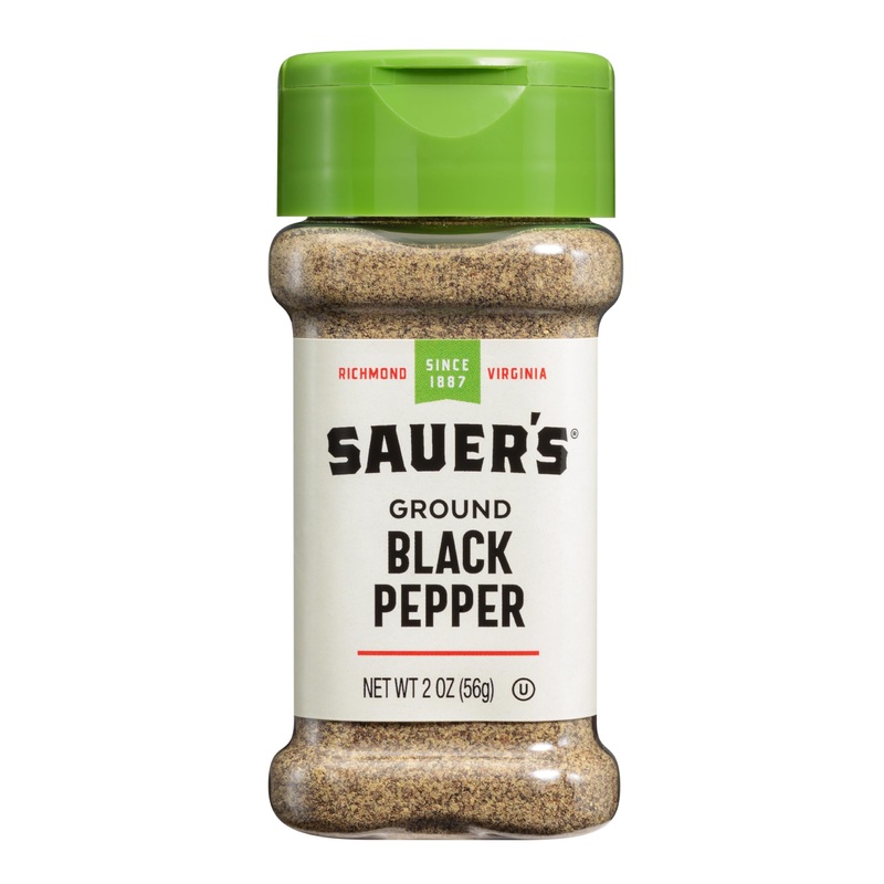 Sauer'S Black Pepper Ground, 2.00 Ounce (Pack Of 1)