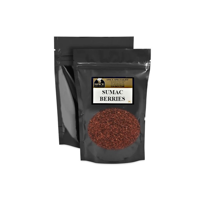 Sumac Berries Ground - 1 Lb. Resealable Bag - Kosher - (Small And Bulk Options Available)