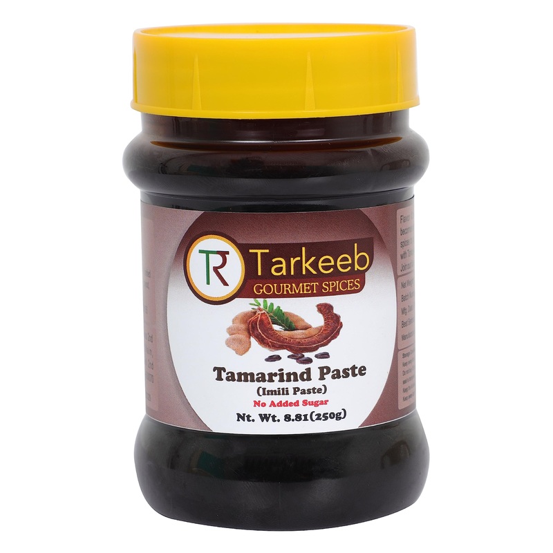 Tarkeeb Tamarind Paste (Imli) -Tamarind Concentrate 8.81 Oz (250G) | No Added Sugar | All Natural | Vegan | Gluten Free | No Col