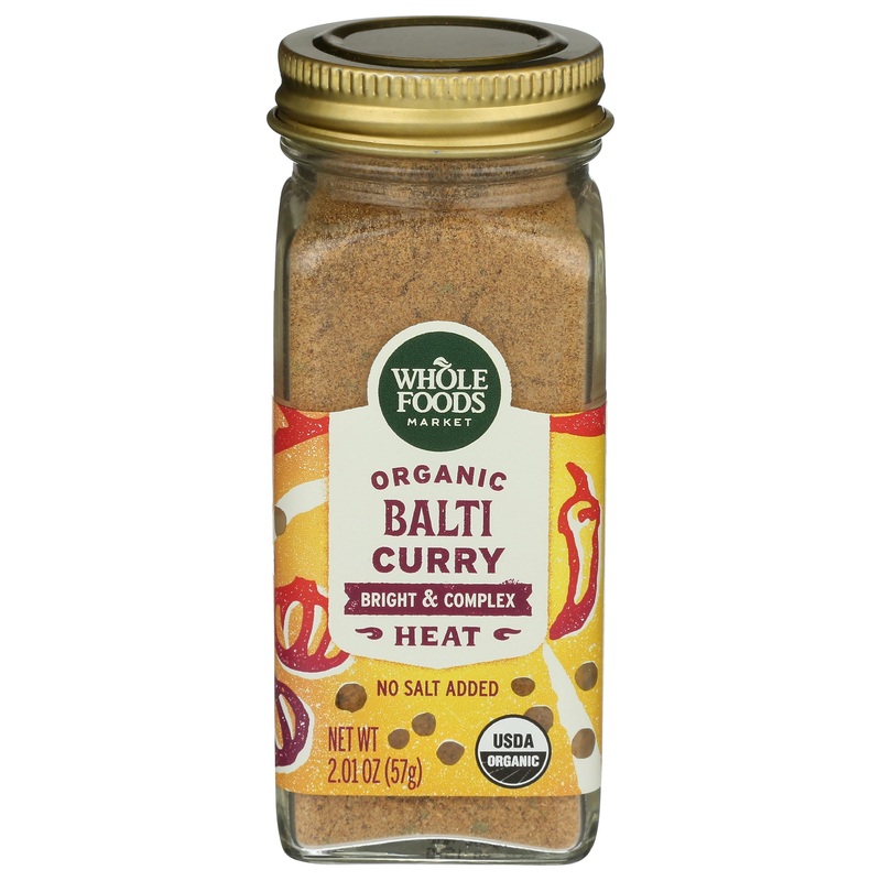 Whole Foods Market, Organic Balti Curry Seasoning, 2.01 Oz