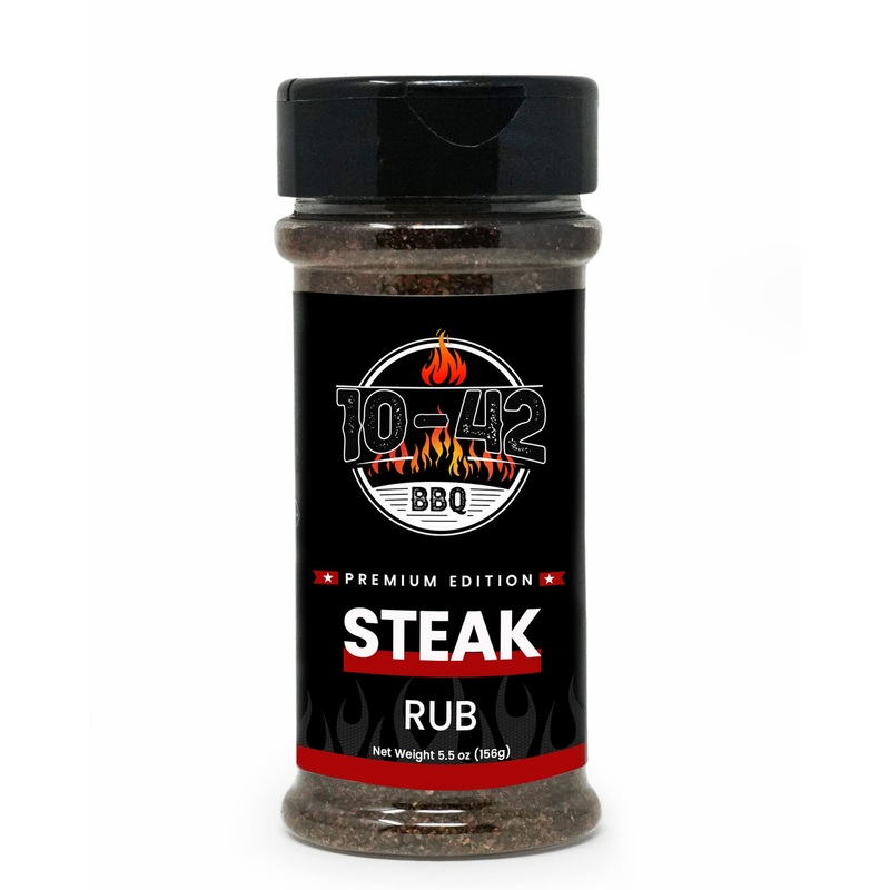 10-42 Bbq Steak Seasoning No Msg, 0 Calorie | Meat Rub & Seasonings For Grilling, Beef & Pork | Grill The Best Steaks, Tomahawk,