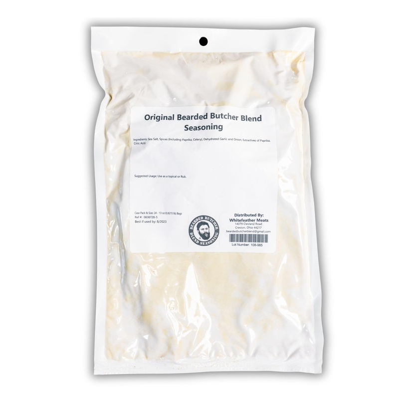 Bearded Butchers Original Blend Seasoning, 13Oz - Season 25 Lbs Of Meat, No Sugar, No Msg, Gluten-Free, Perfect For Sausage, Bra