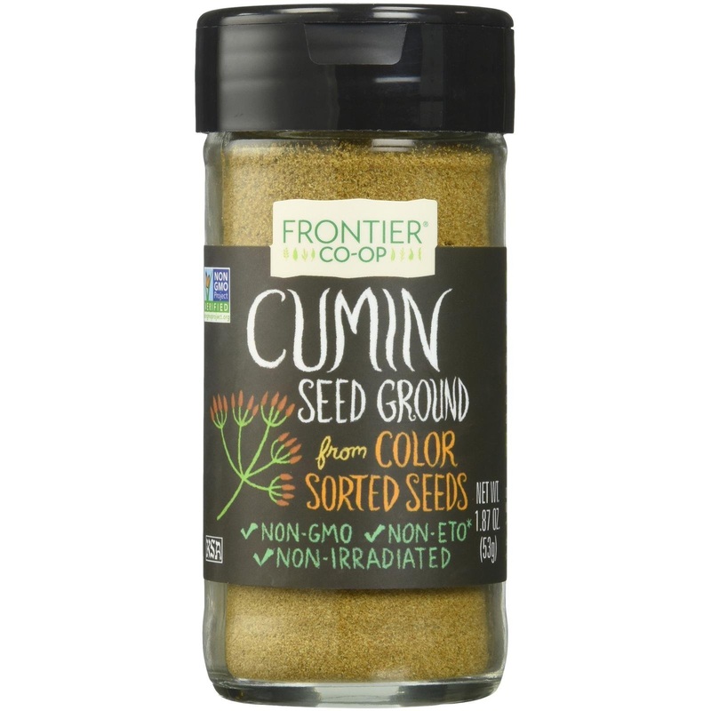 Frontier Cumin Seed Spice - Ground - 1.87 Ounces