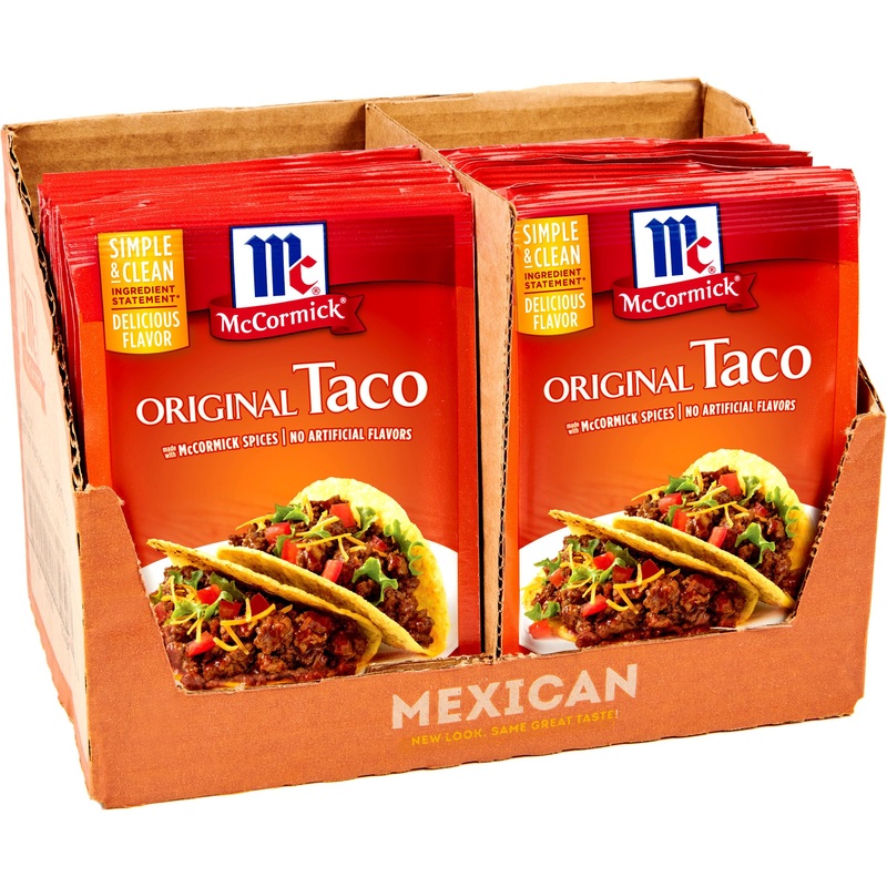 Mccormick Original Taco Seasoning Mix, 1 Oz (Pack Of 24)