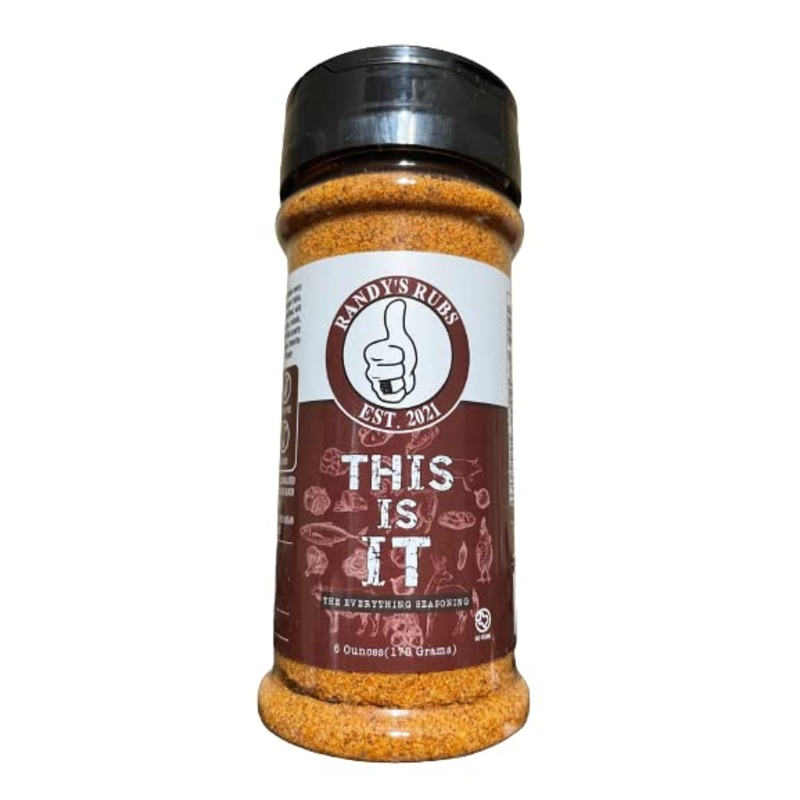 Randy'S Rubs Seasoning This Is It The Everything Seasoning Gluten Free, Sugar Free, And Non-Dairy It Dont Suck Y'All! (One 6 Oun