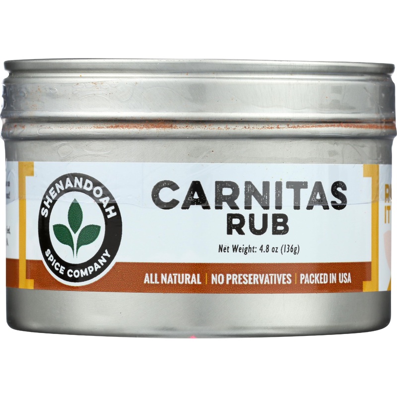Shenandoah Spice Co Carnitas Rub, 4.8 Oz