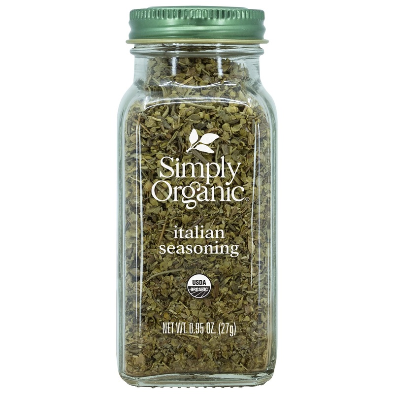 Simply Organic Italian Seasoning, Certified Organic | 0.95 Oz | Pack Of 4