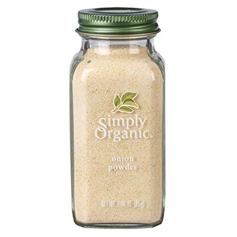 Simply Organic White Onion Powder, Certified Organic | 3 Oz | Pack Of 8 | Allium Cepa
