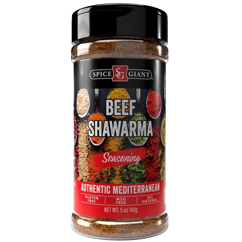 Beef Shawarma Seasoning 5 Oz | Beef Shawarma Spice | All Purpose Ground Beef, Steak, Chicken, Seafood & More Seasoning | Authent