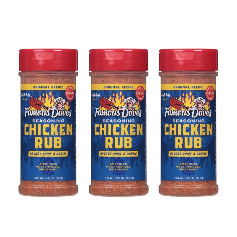 Famous Dave'S - 3 Pck, Chicken Rub Seasoning (15.75 Oz.)
