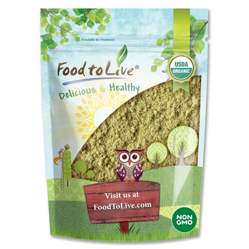 Food To Live - Organic Fennel Seed Powder, 12 Ounces - Aromatic & Versatile Flavor. Pure & Non-Gmo. Rich In Vitamins & Fiber. Gr