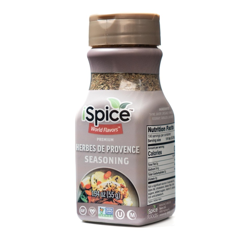 Ispice - Herbes De Provence Seasoning World Flavor Super Spice Blend | All Natural | Ready To Use As Is | No Preparation Is Nece