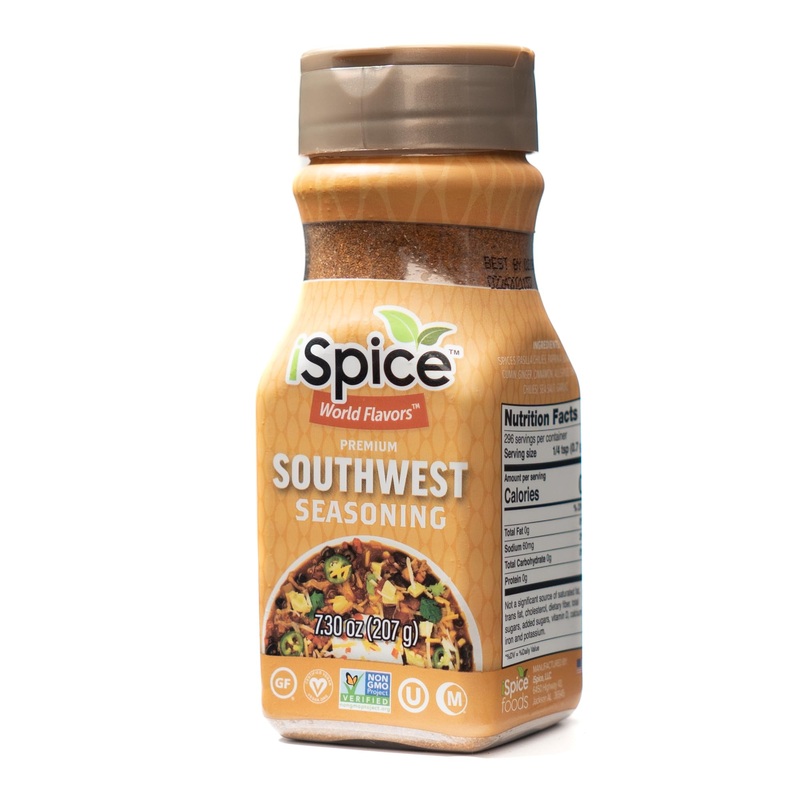 Ispice - Southwest Seasoning World Flavor Super Spice Blend | All Natural | Ready To Use As Is | No Preparation Is Necessary